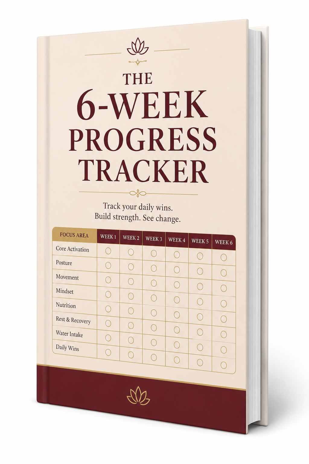 Bonus 2 — The 6-Week Progress Tracker