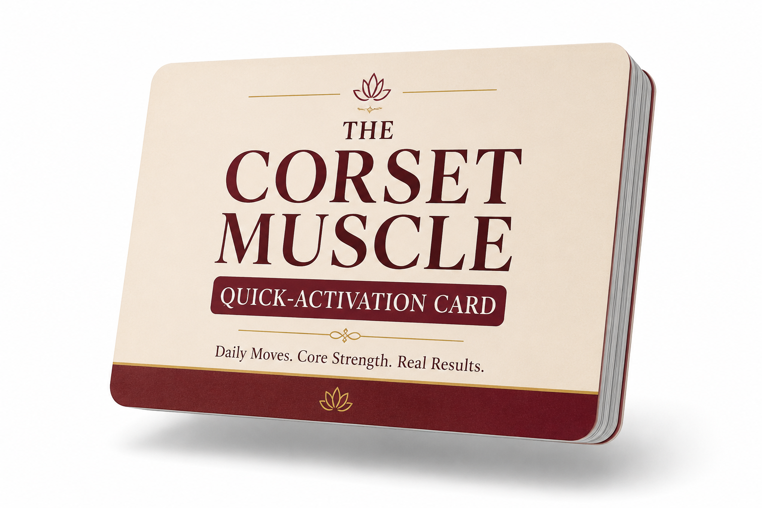 Bonus 1 — The Corset Muscle Quick-Activation Card